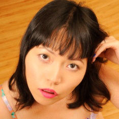 Exotic wife Yuka Ozaki is on her knees for a POV blowjob