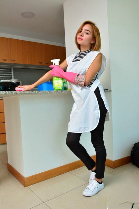MAMACITAZ - Latina Maid Offers Her Tight Pussy To Horny Boss